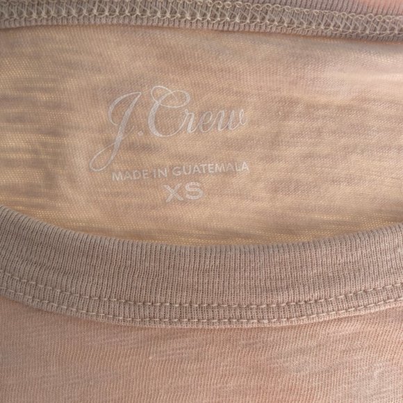 J. Crew Shiraz Wine Graphic T Shirt XS Pink - Picture 4 of 4